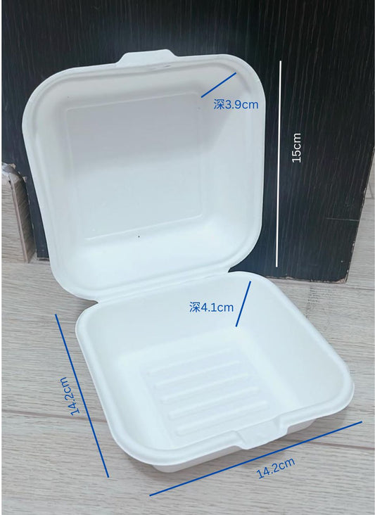 6"翻蓋漢堡盒 (可訂製)
